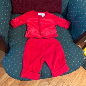 Christmas Outfit- 0/3M